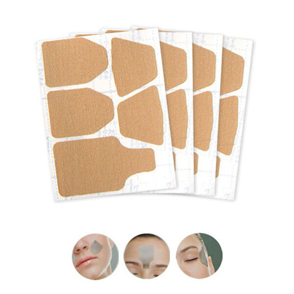 12 Packs ReCellView Wrinkle Care Tape Masks 60 Patches Frown Fine Lines Under Eyes Crows Feet Rims Laugh