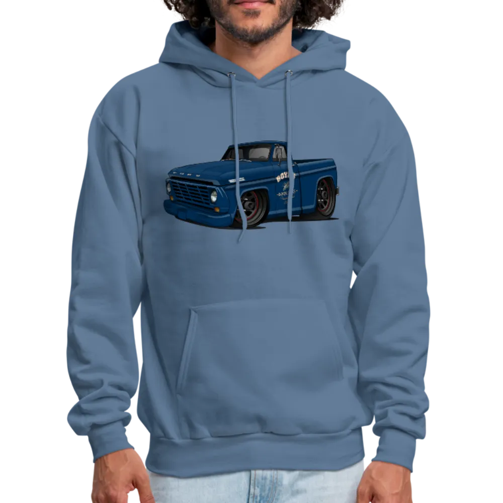 1967 Blue F-100 Men's Hoodie