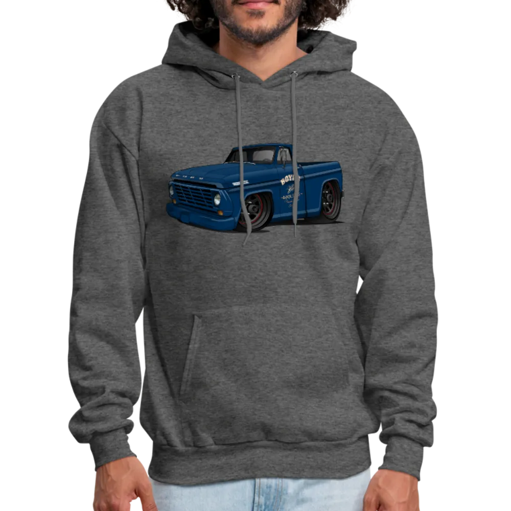 1967 Blue F-100 Men's Hoodie