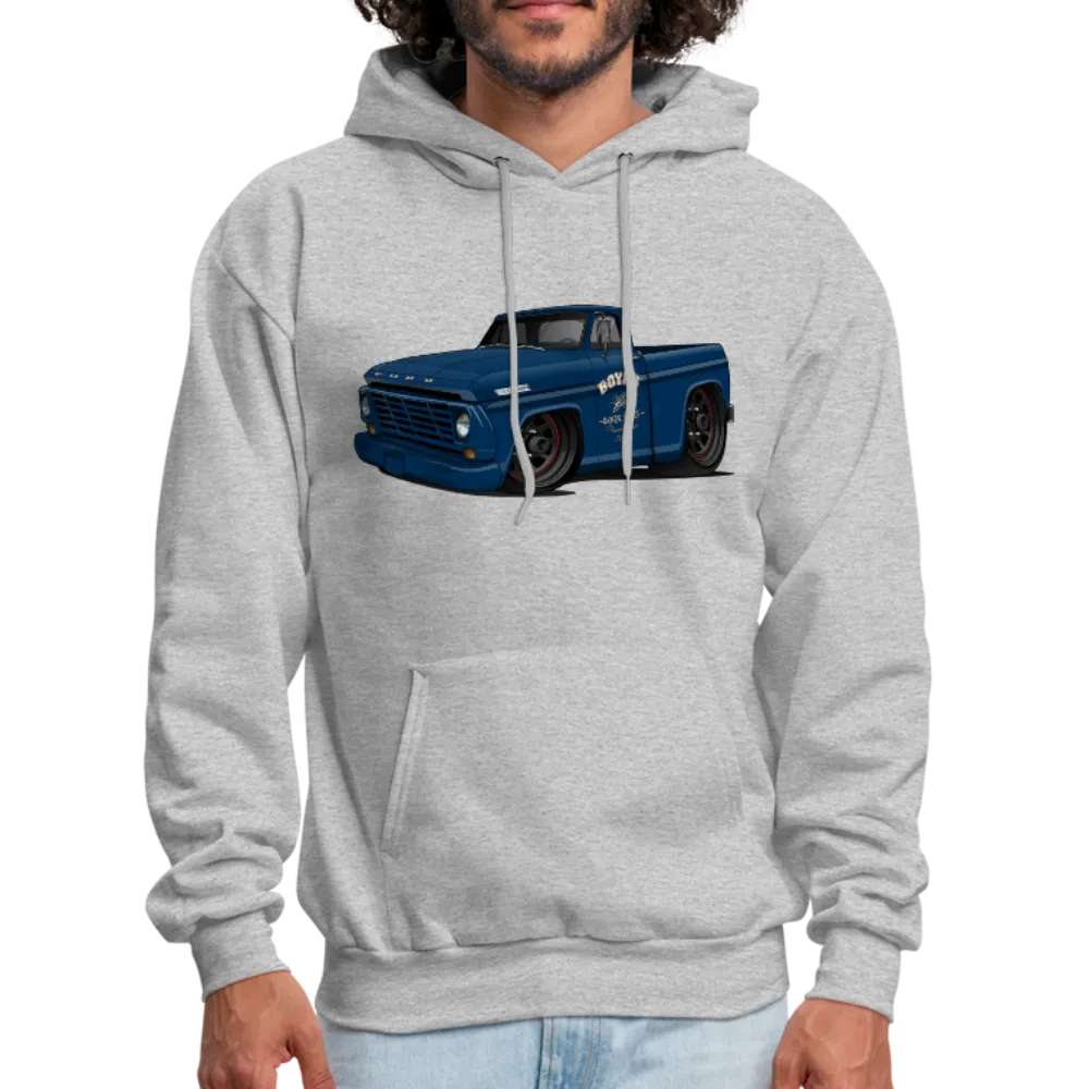 1967 Blue F-100 Men's Hoodie