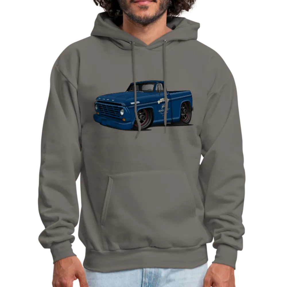 1967 Blue F-100 Men's Hoodie