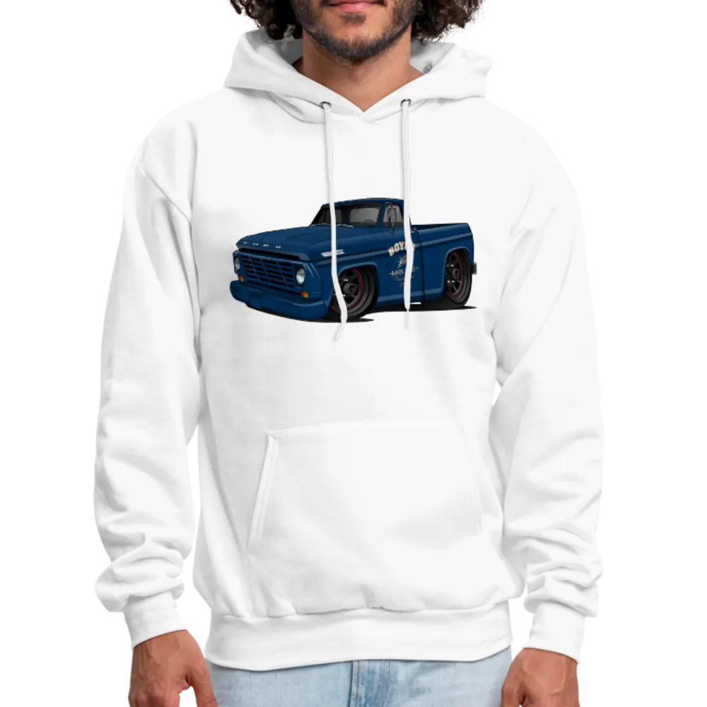 1967 Blue F-100 Men's Hoodie