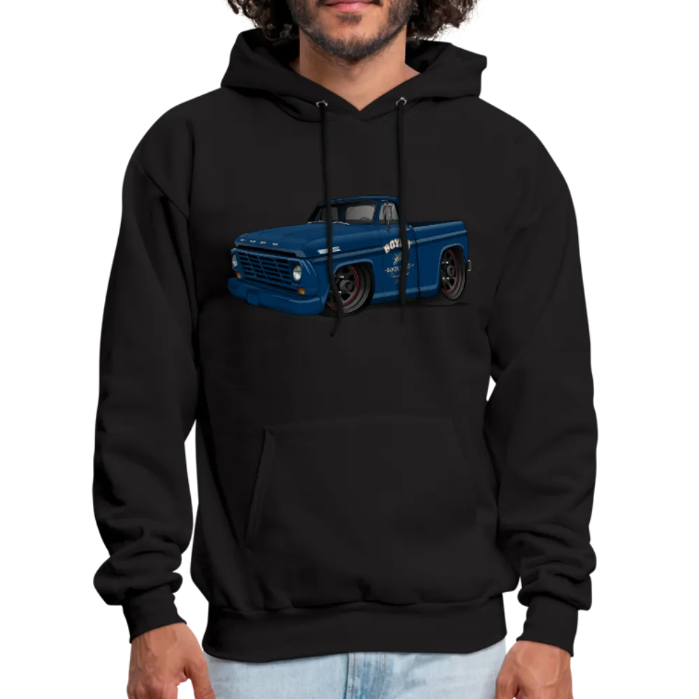 1967 Blue F-100 Men's Hoodie