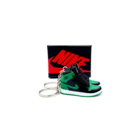 3D Sneaker Keychain- Air Jordan 1 Pine Green 2.0 Pair