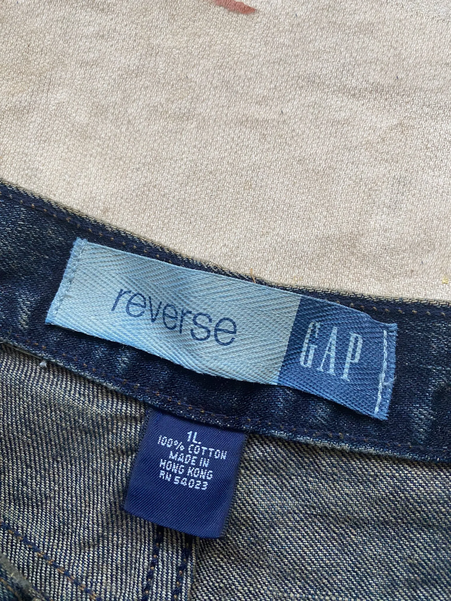 90's GAP Deadstock Reverse Fit Jeans—[23x32]