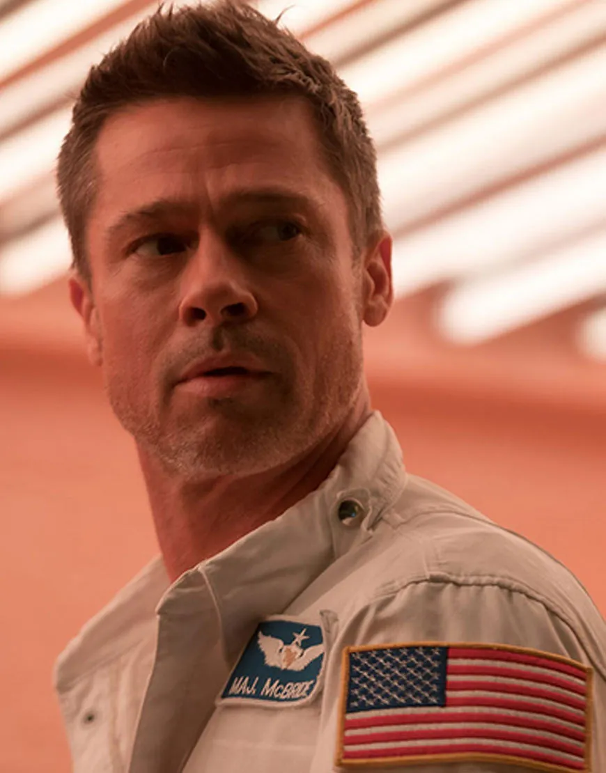 Ad Astra Roy McBride Brad Pitt Uniform Jacket - Brad Pitt Uniform Jacket