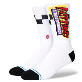 Adult Fast Times At Ridgemont High Gnarly Crew Socks