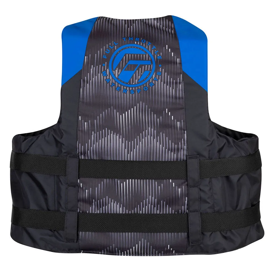 ADULT NYLON LIFE JACKET - BLUE 2XL/4X