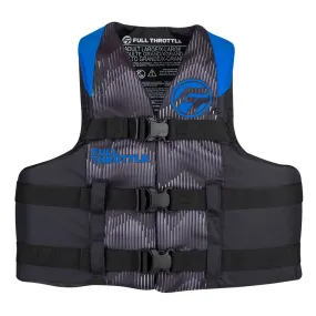 ADULT NYLON LIFE JACKET - BLUE 2XL/4X