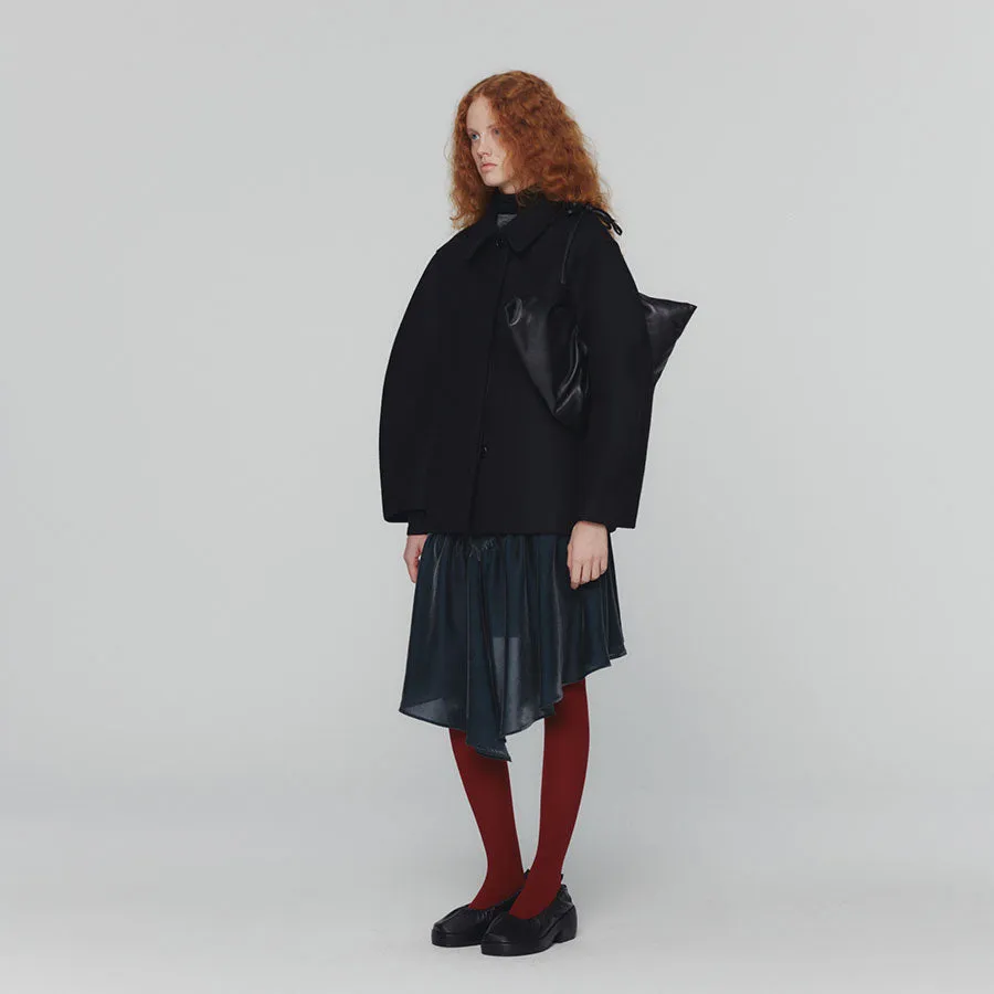 【AMOMENTO/アモーメント】HOURGLASS HALF COAT AM24FWW03CT