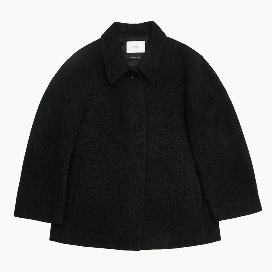 【AMOMENTO/アモーメント】HOURGLASS HALF COAT AM24FWW03CT