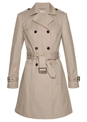 Aniston Classic Trench Coat | Kaleidoscope