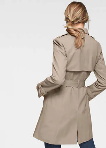 Aniston Classic Trench Coat | Kaleidoscope