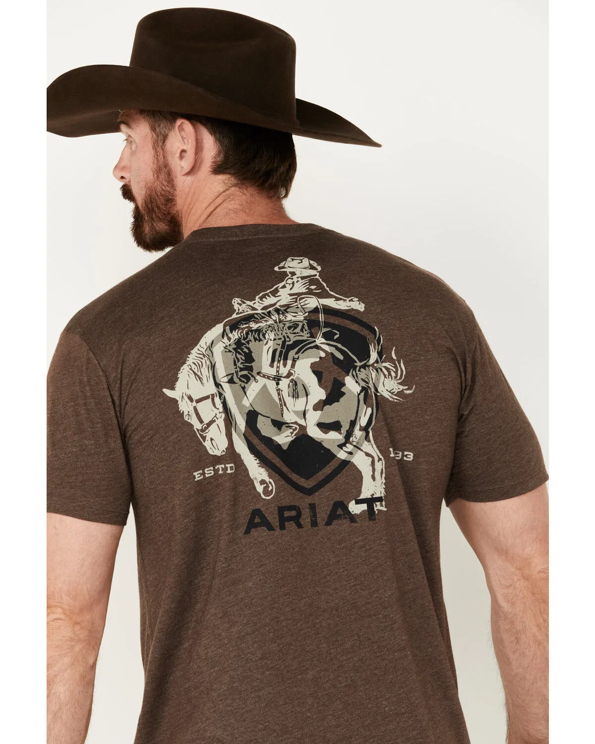 Ariat Men's Boot Barn Exclusive Abilene Shield Short Sleeve Graphic T-Shirt