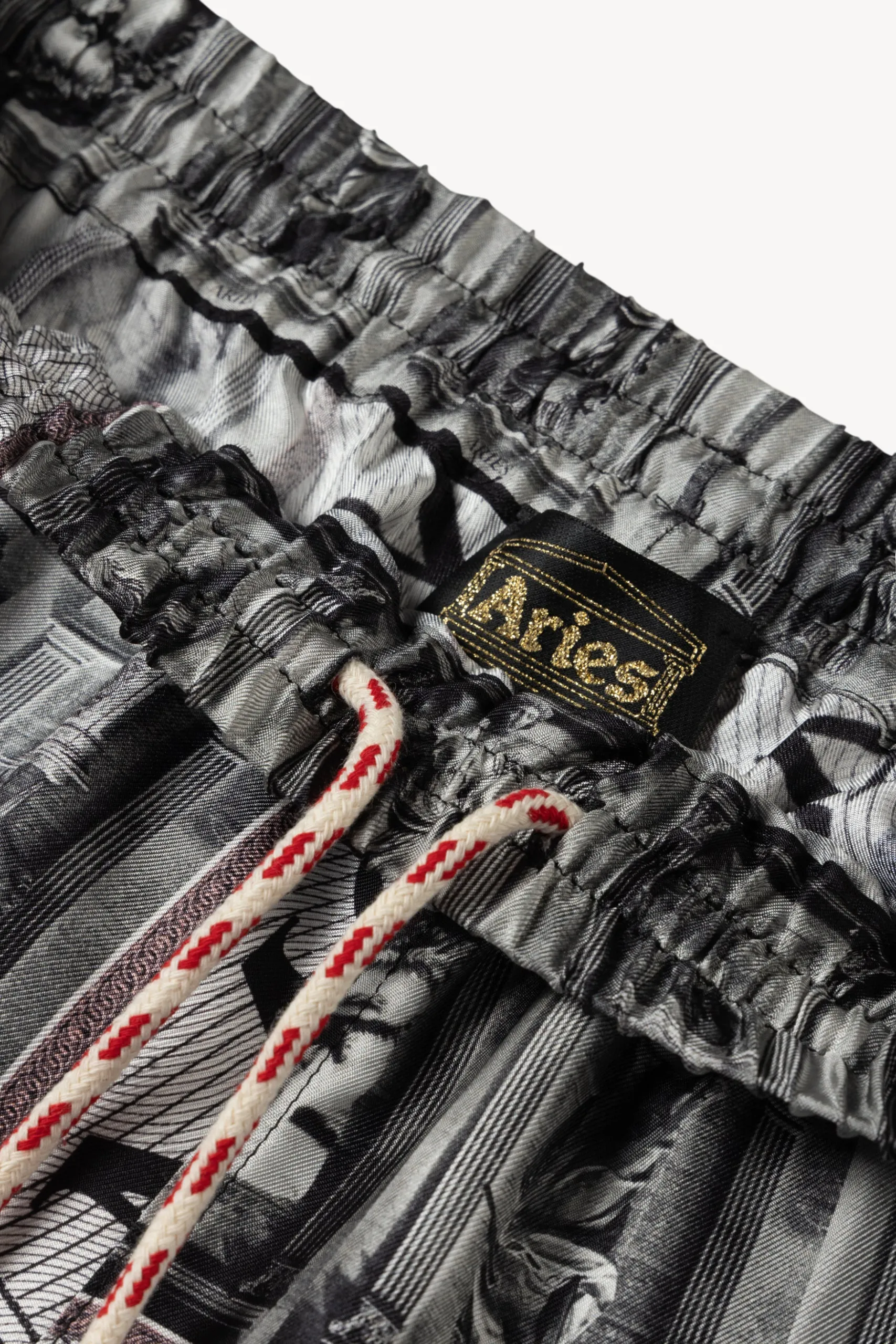 AS Roma X Aries Statue Silk Shorts