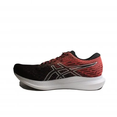 Asics EVORIDE 2 | Black/Blazing Coral | Womens Lace Up Running Trainers