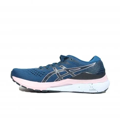 Asics GEL-KAYANO 28 | Mako Blue/Barely Rose | Womens Lace Up Running Trainers