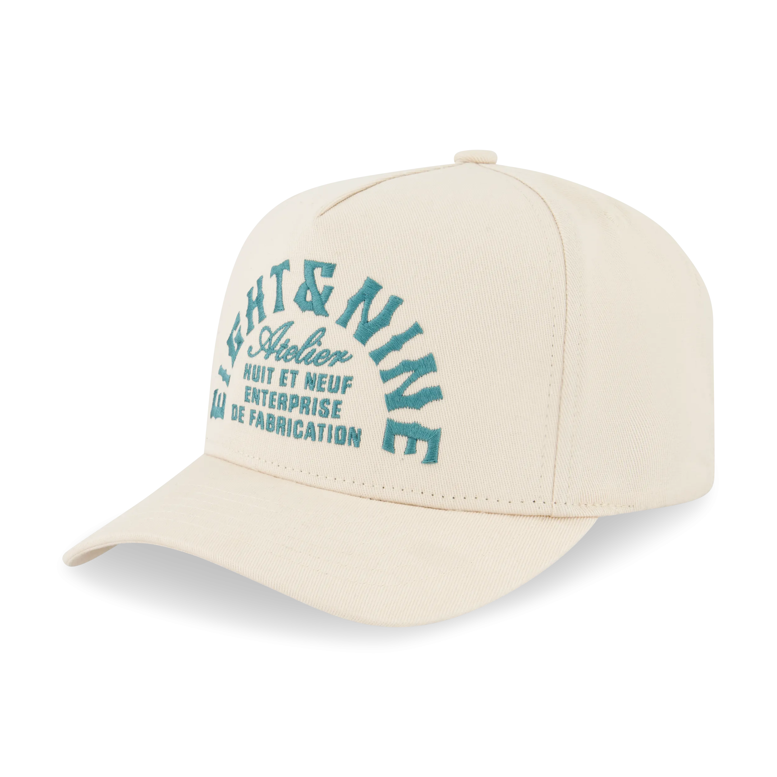 Atelier Snapback Hat Cream