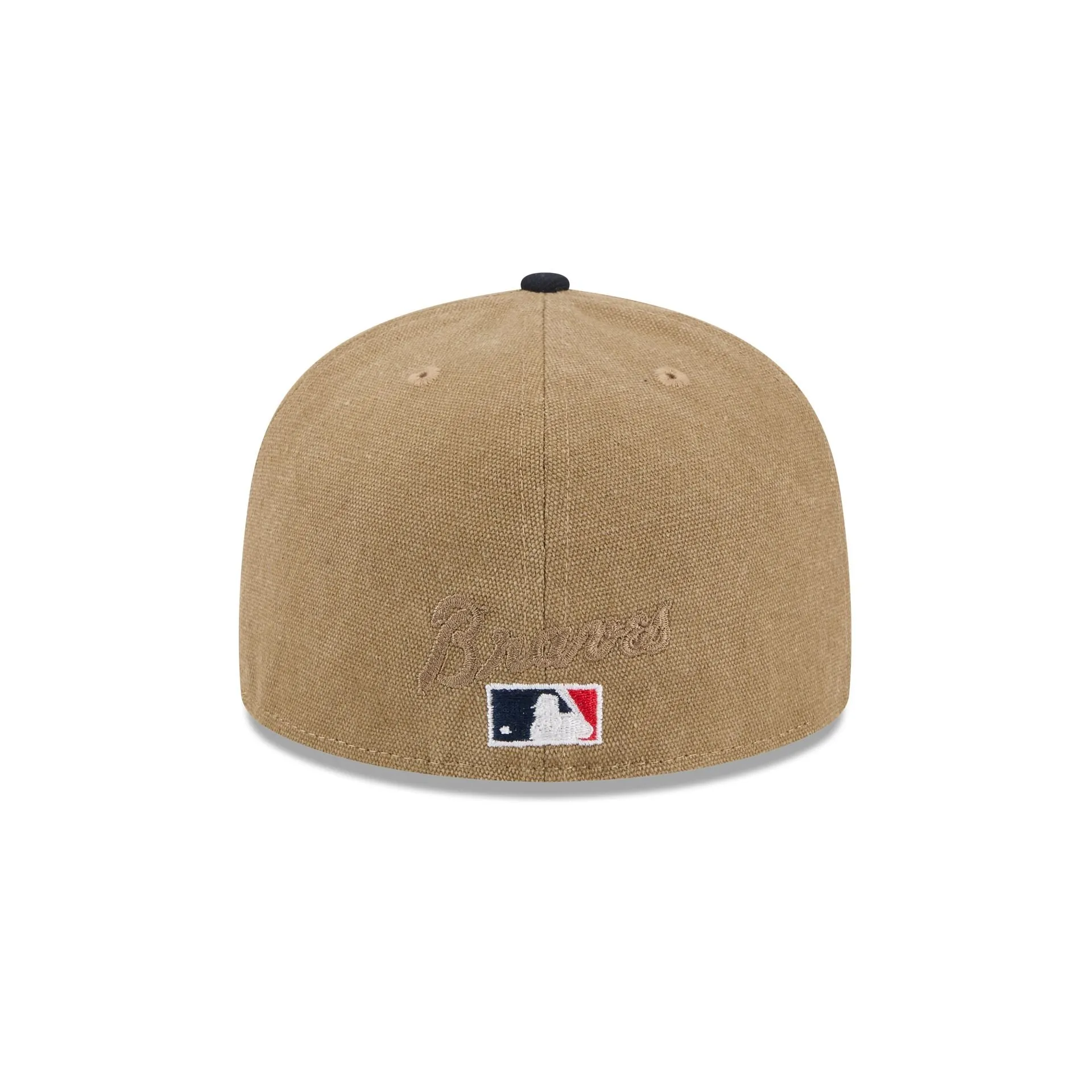 Atlanta Braves Canvas Crown 59FIFTY Fitted Hat