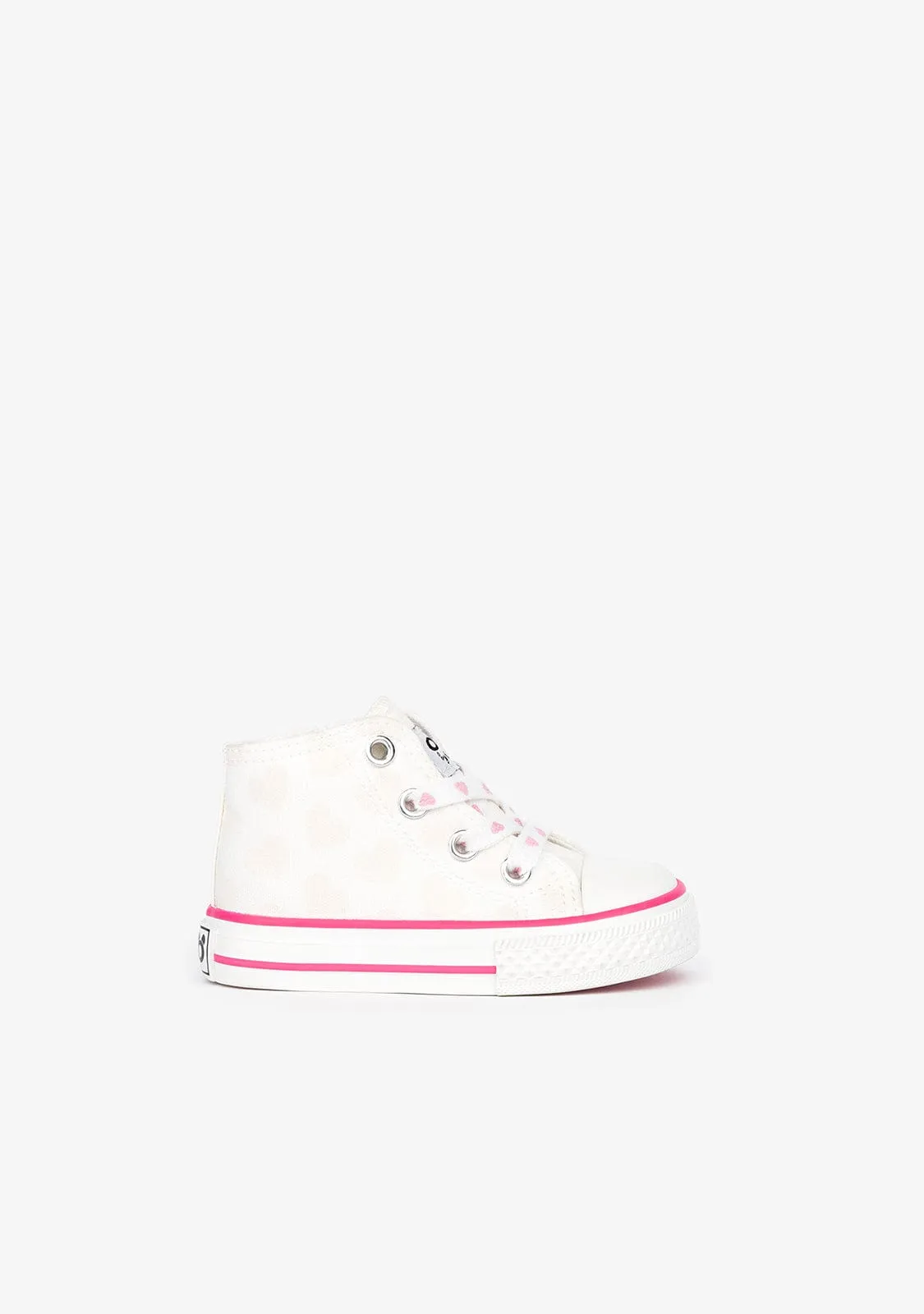 Baby's White Sunlight Hi-Top Sneaker