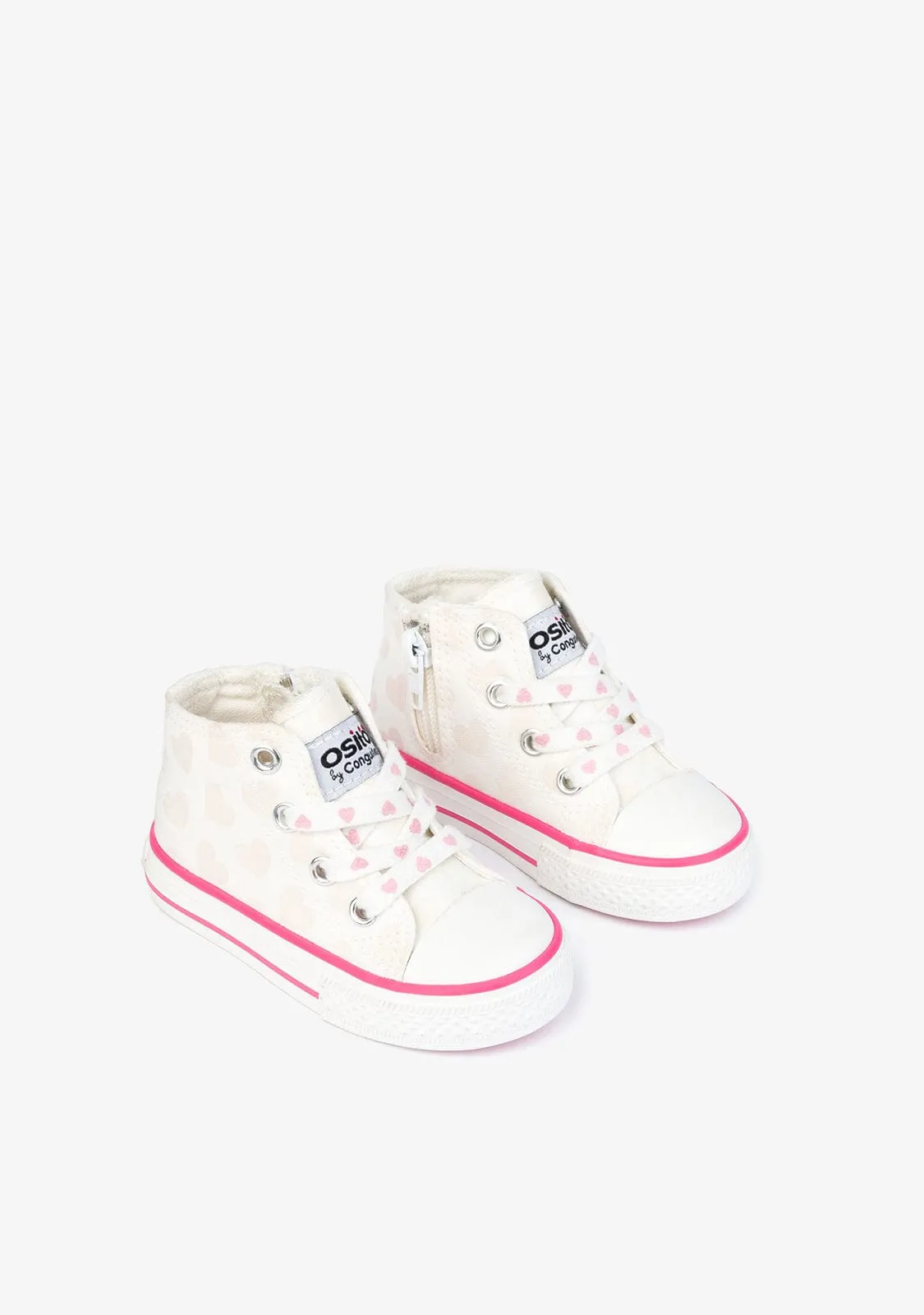 Baby's White Sunlight Hi-Top Sneaker