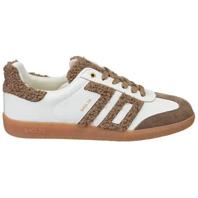 Back 70 Women's Cloud White Brown Sneaker