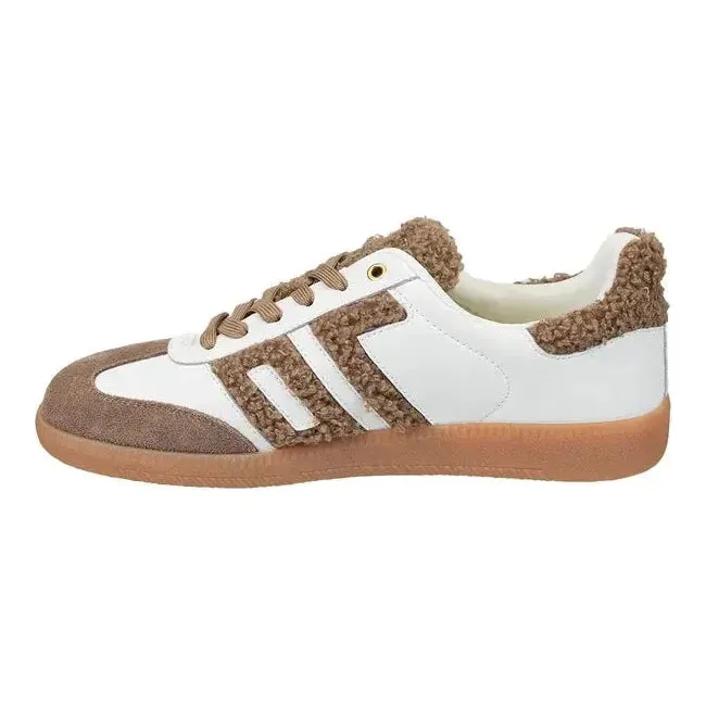 Back 70 Women's Cloud White Brown Sneaker