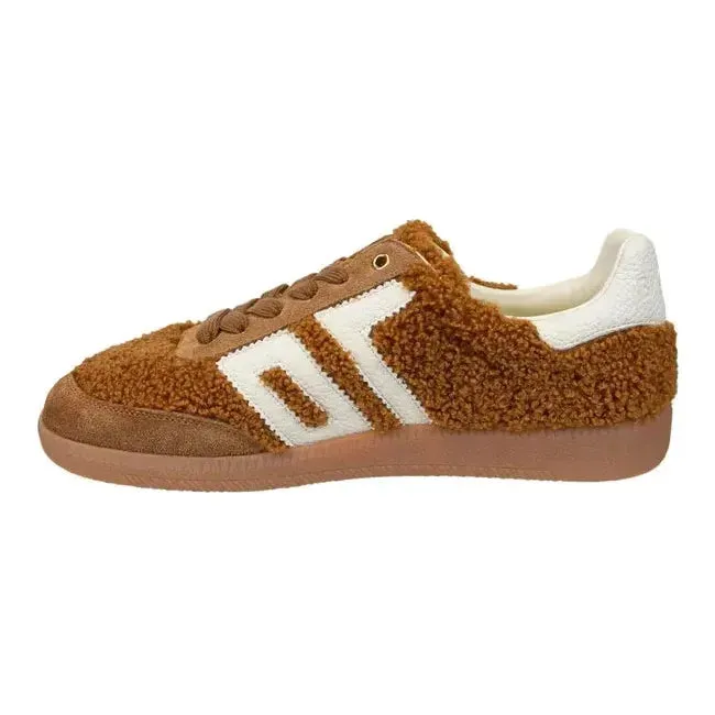 Back 70 Women's Teddy Tobacco White Sneaker