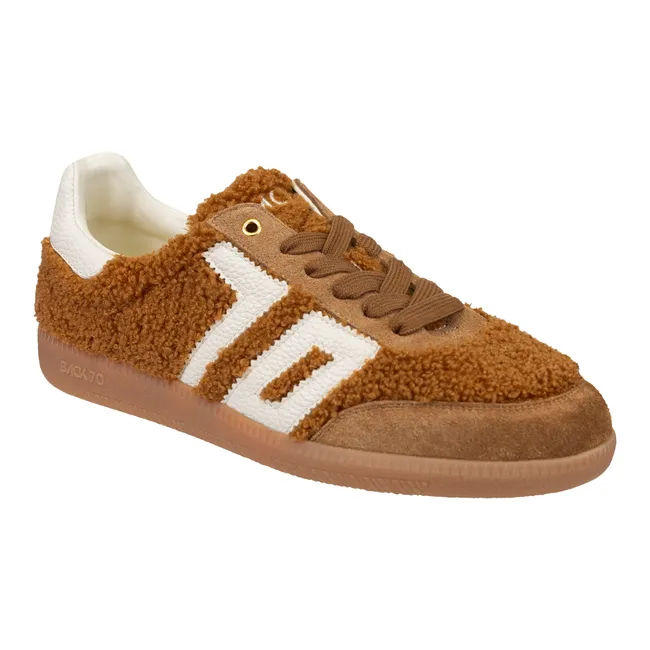 Back 70 Women's Teddy Tobacco White Sneaker