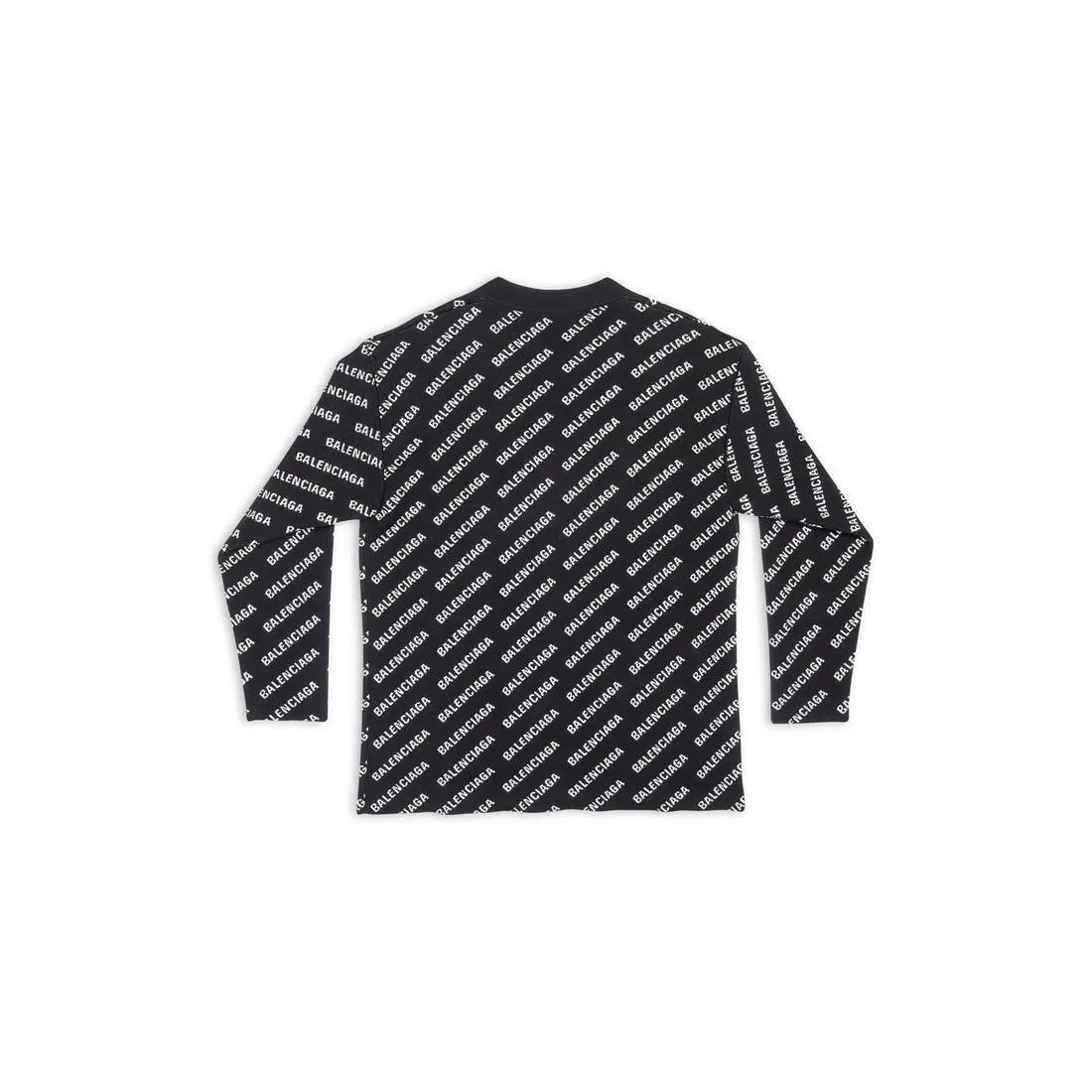 BALENCIAGA  |Monogram Casual Style Long Sleeves Cotton Party Style