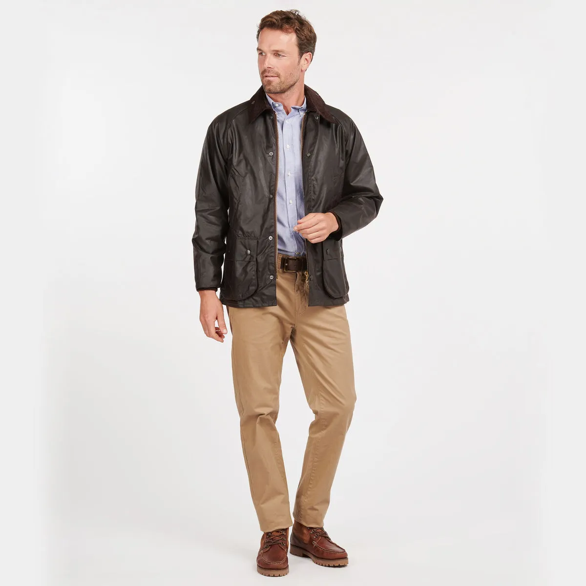 Barbour Bedale Men's Waxed Jacket | Rustic