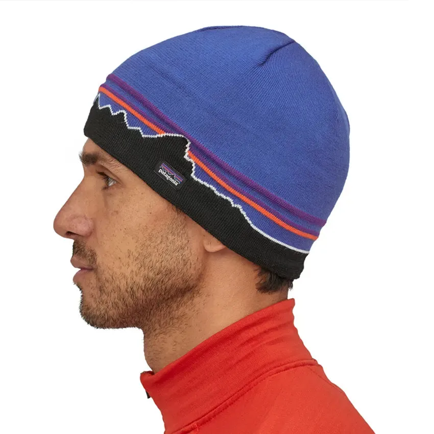 Beanie Hat - Classic Fitz Roy: Andes Blue