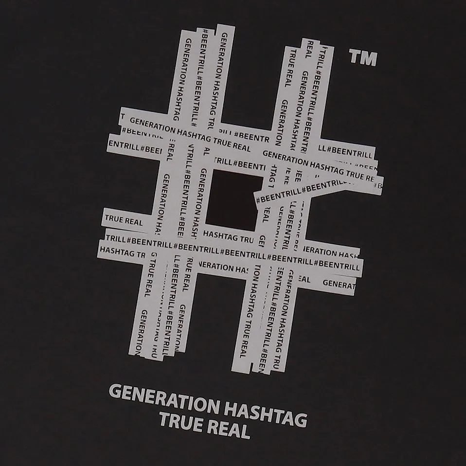 Been Trill Reflective Tape Logo Tee Black