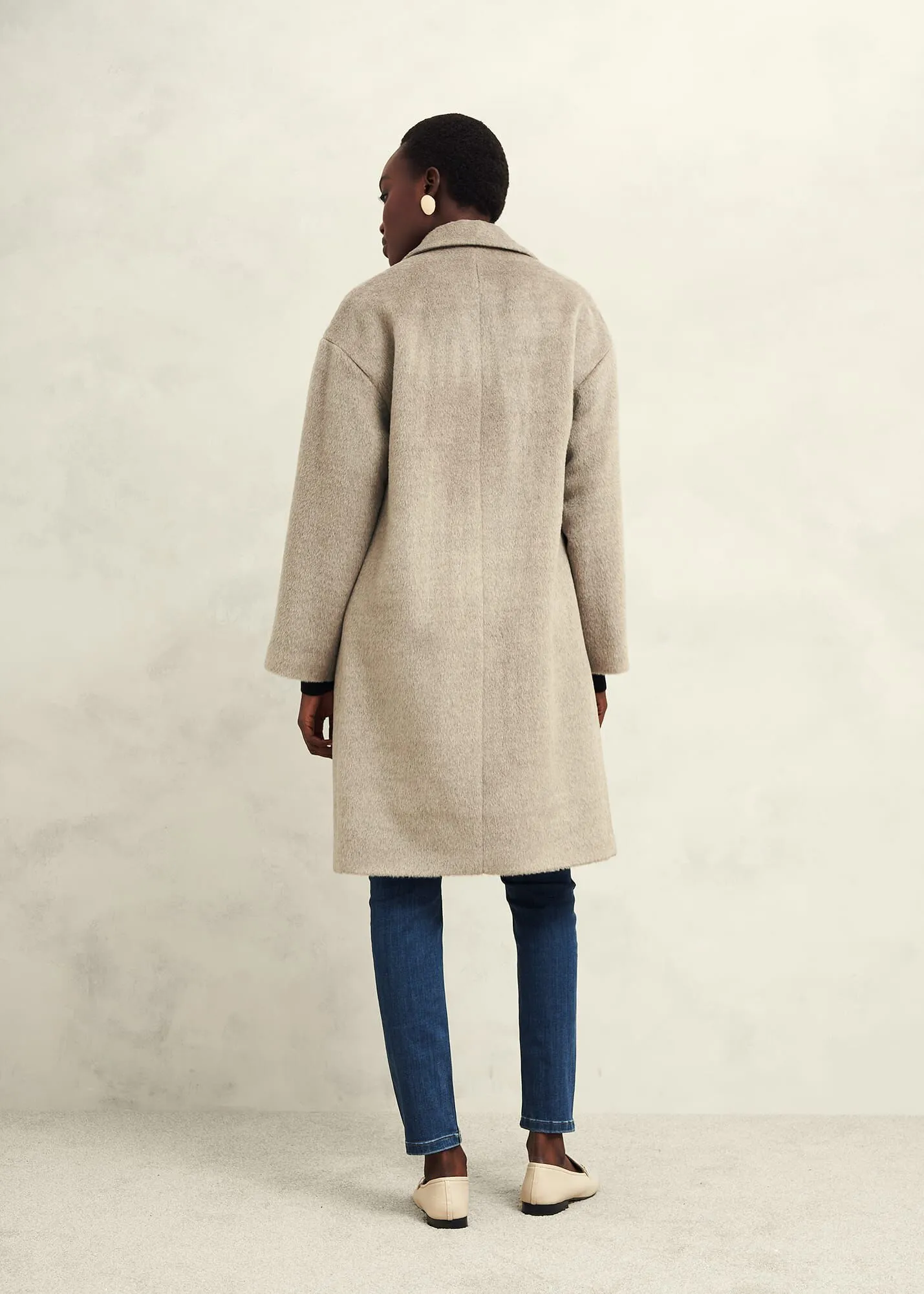 Bhavina Wool Blend Coat 