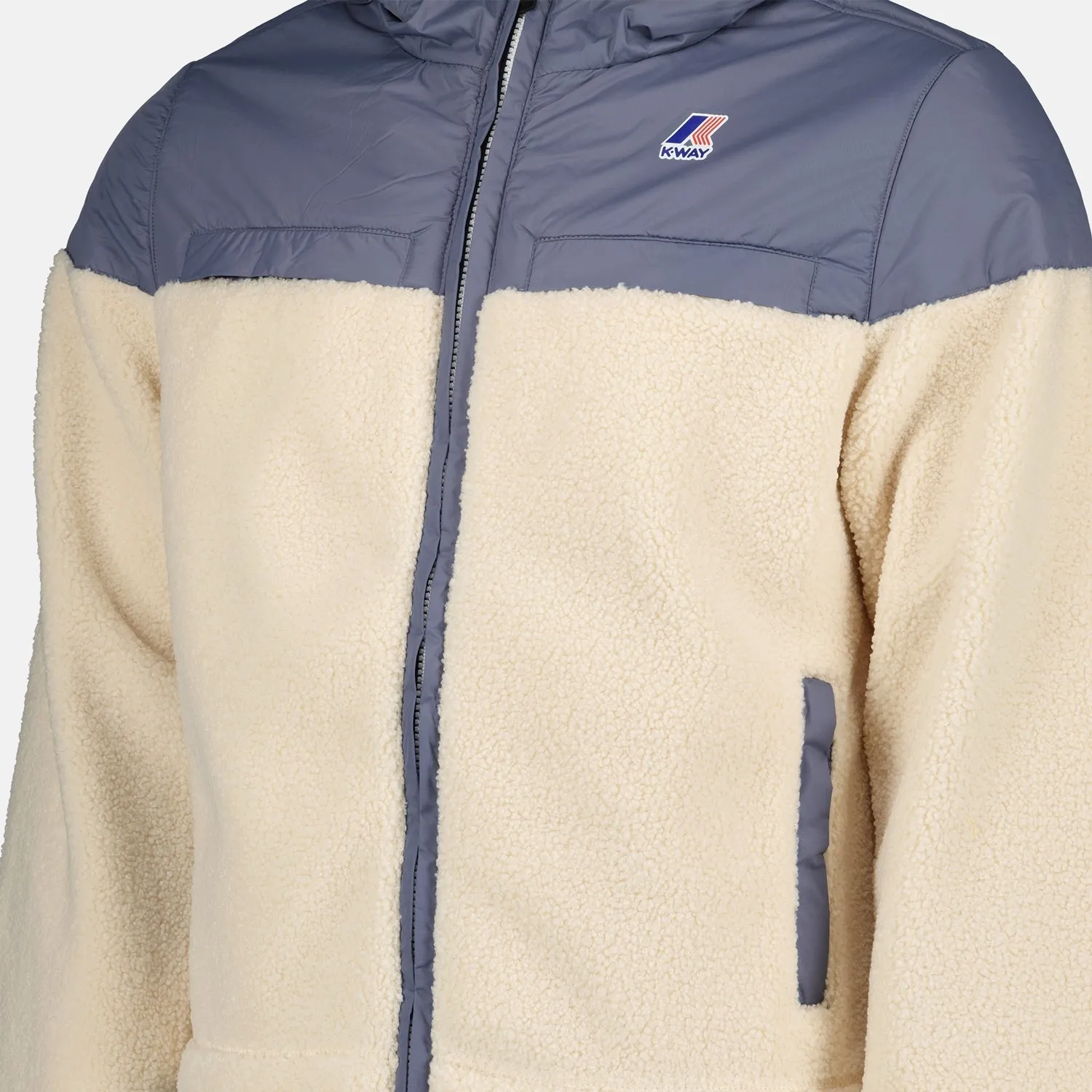 Blue Gray Water-Repellent Jacket