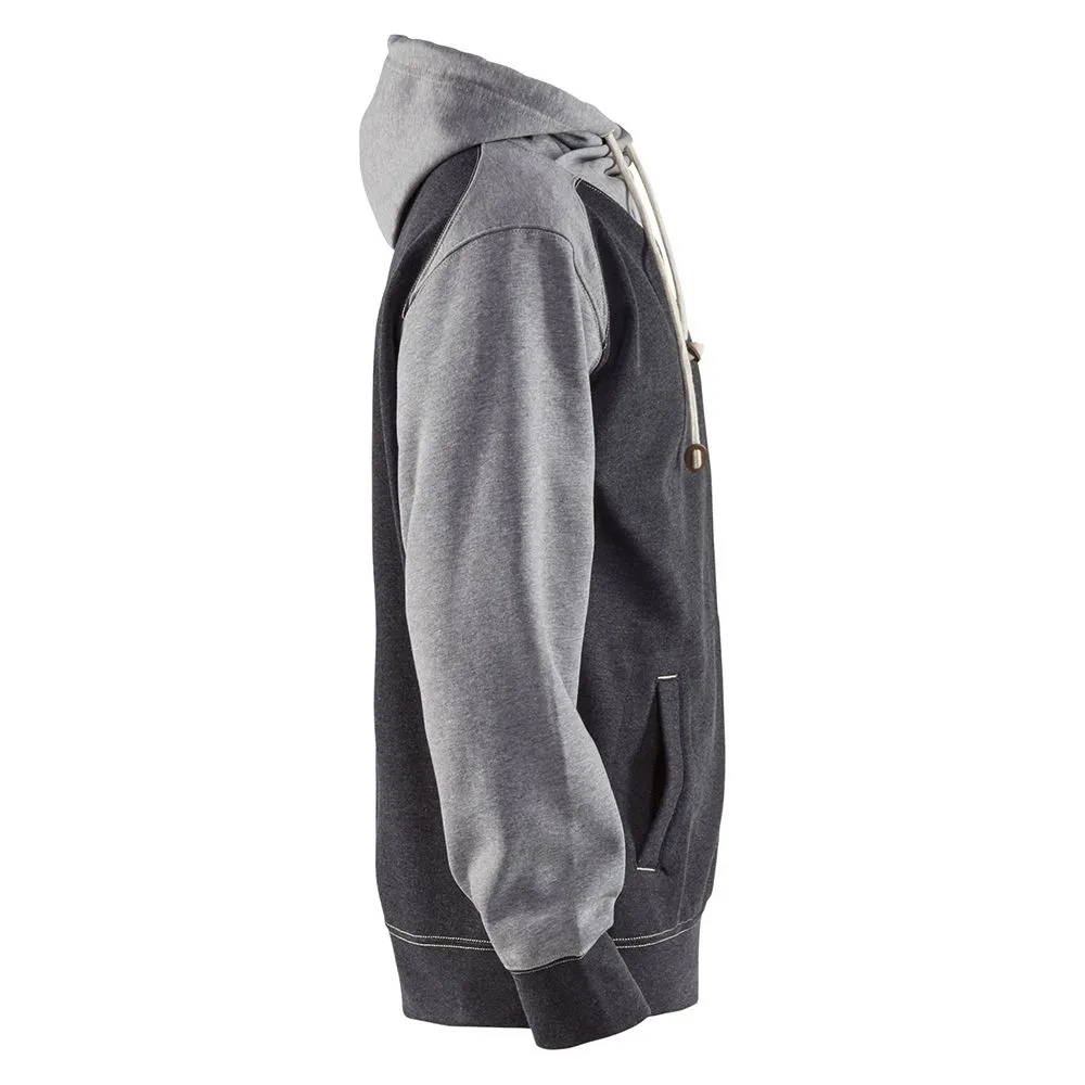 Blåkläder 3399-1157 Hooded Sweatshirt - Black Melange/Grey