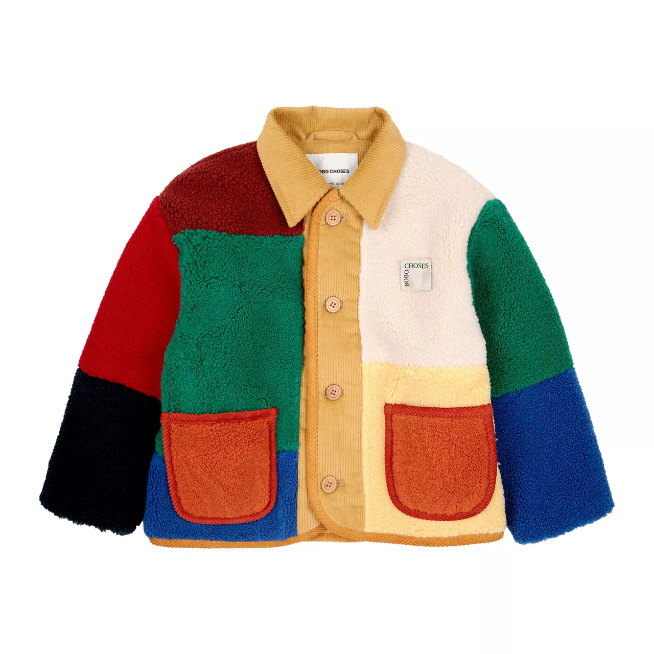 BOBO CHOSES Colour-Block Logo Jacket - Multi