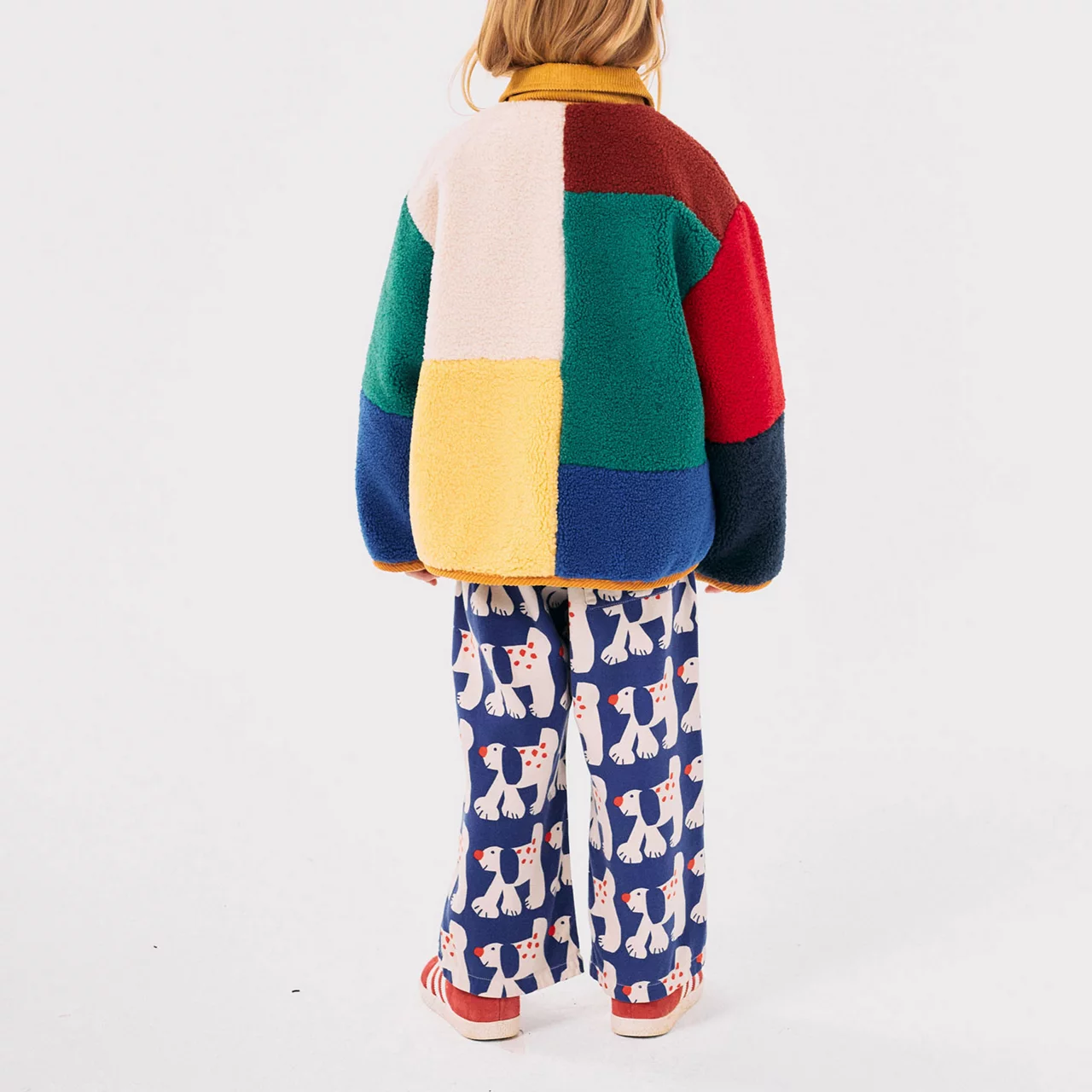 BOBO CHOSES Colour-Block Logo Jacket - Multi