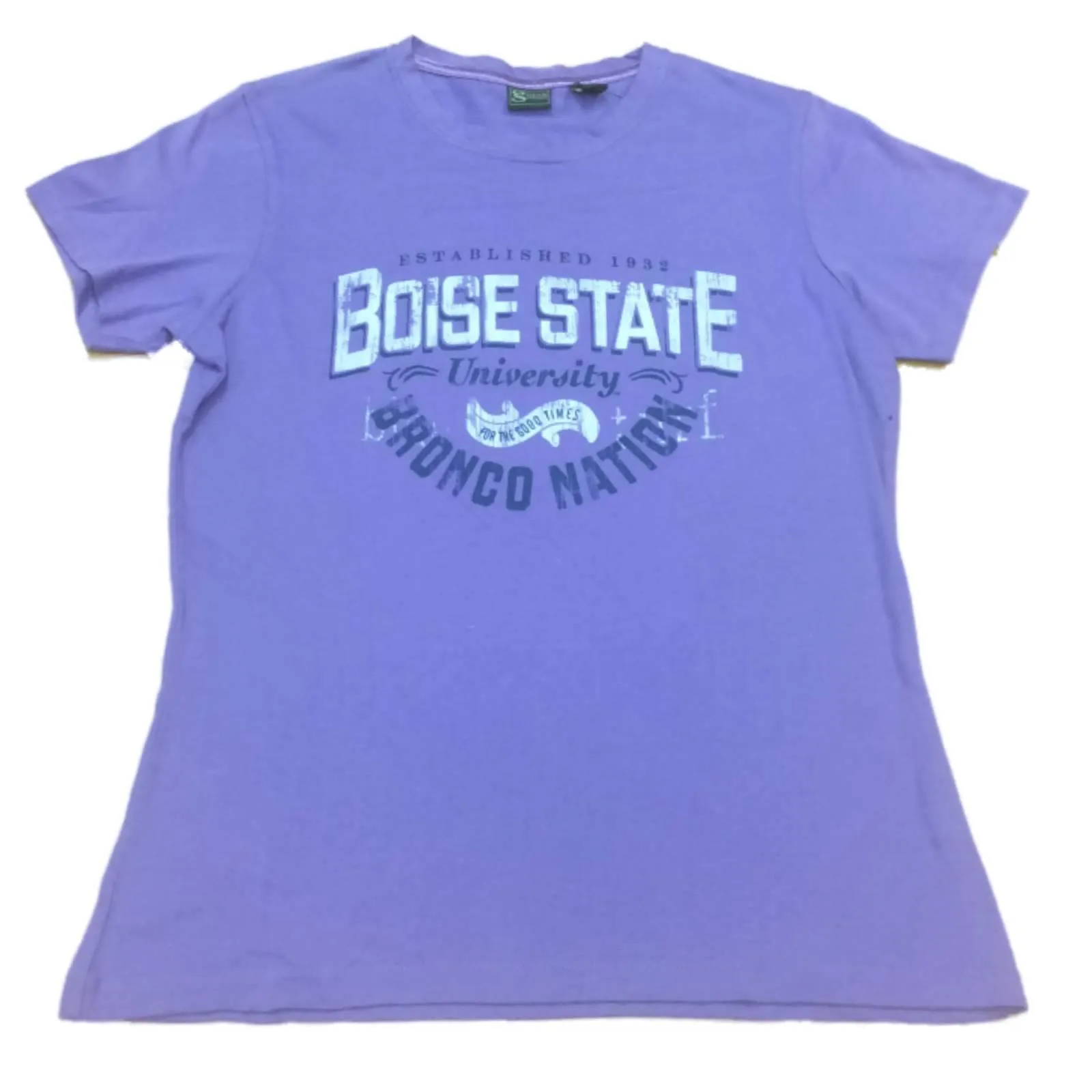 Boise State Broncos GFS WOMENS Purple For the Good Times SS T-Shirt (M)