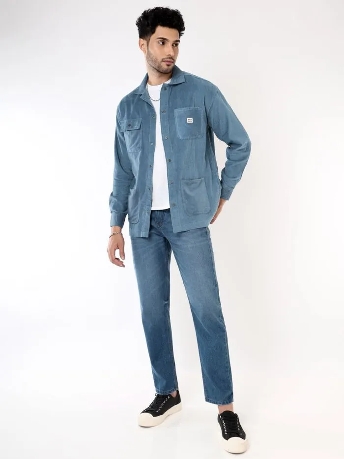 Buy Fade Blue Regular Fit Jeans Online in India -Beyoung