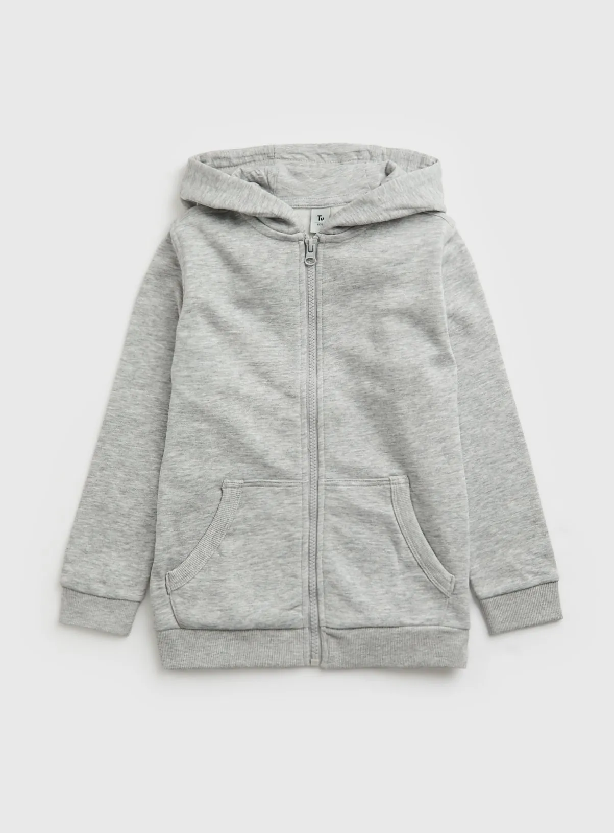 Buy Grey Zip Through Hoodie 4 years | Jumpers and hoodies | Tu