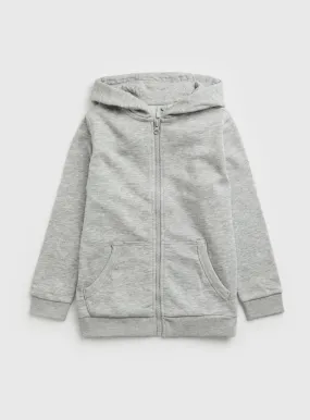 Buy Grey Zip Through Hoodie 4 years | Jumpers and hoodies | Tu