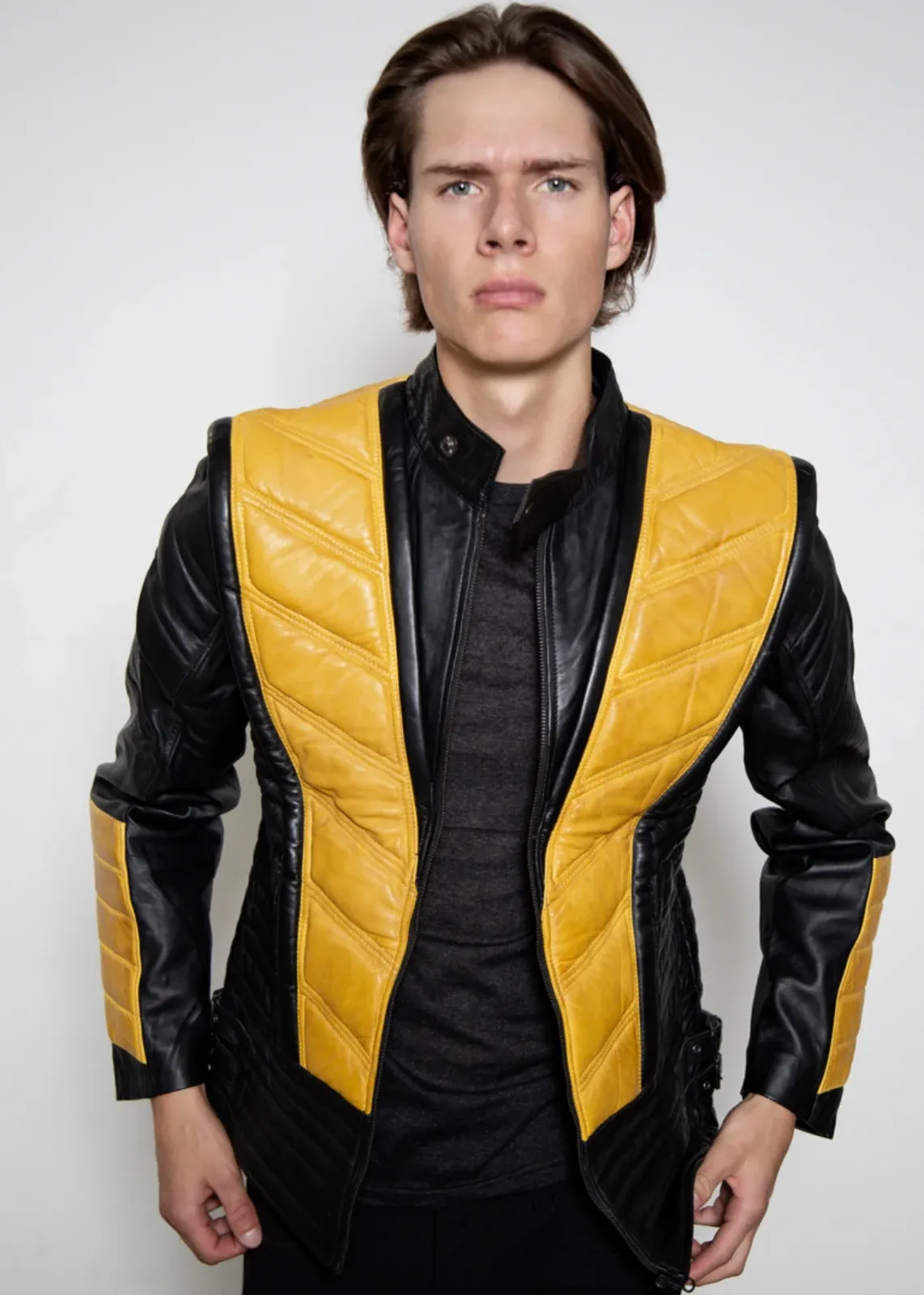 Buy Mens Scorpion Mortal Kombat X Ninja Leather Jacket