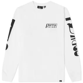 By Parra Long Sleeve Things T-ShirtWhite