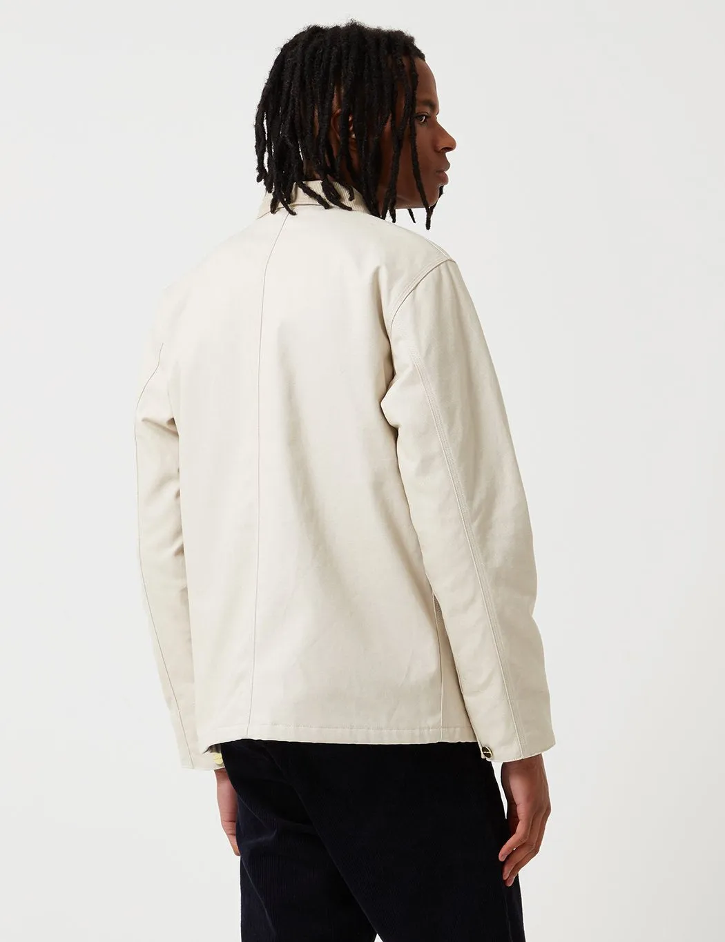 Carhartt-WIP Michigan Chore Jacket (Blanket Lined) - Oats