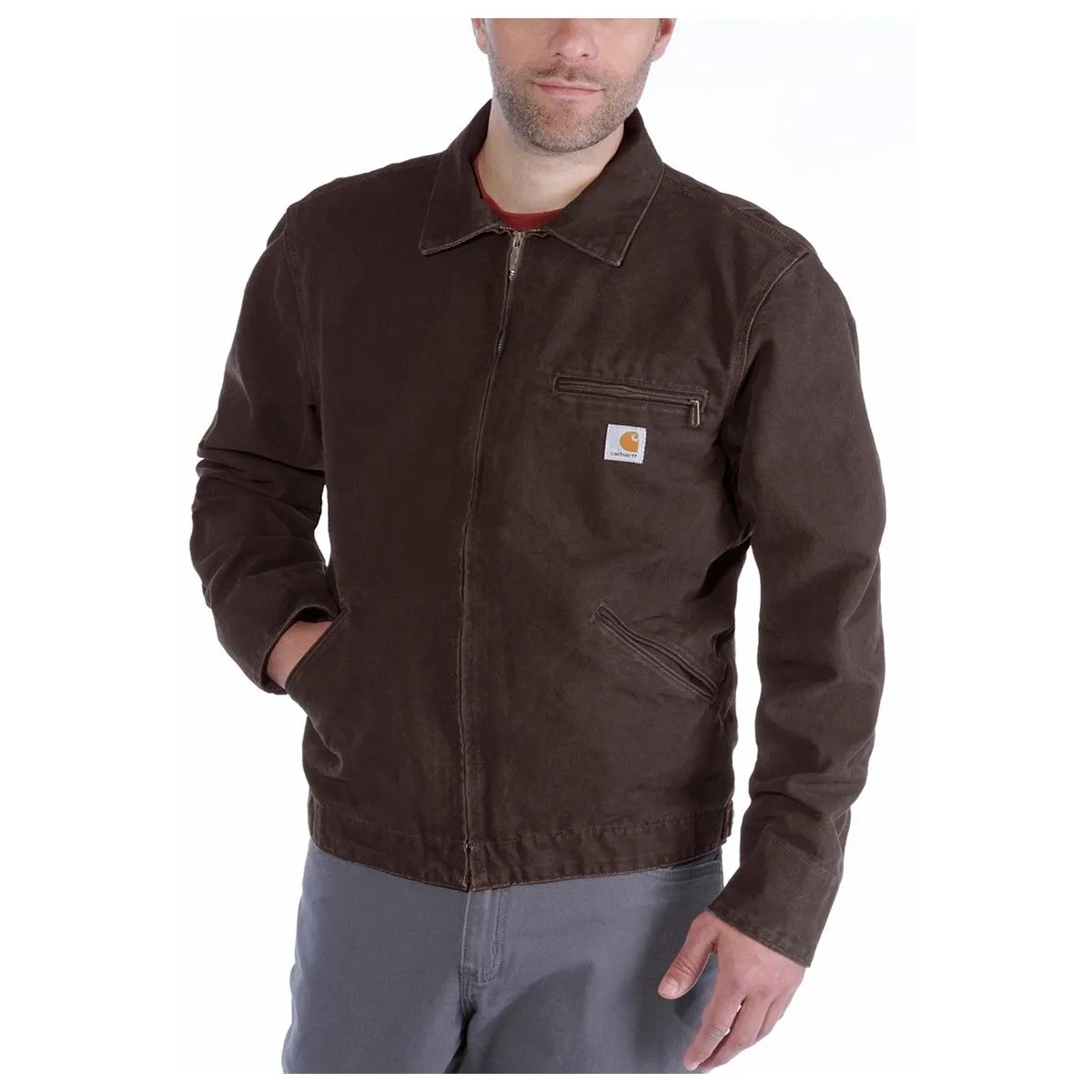 Carhartt EJ196 Sale: Lightweight Detroit Jacket - Moss