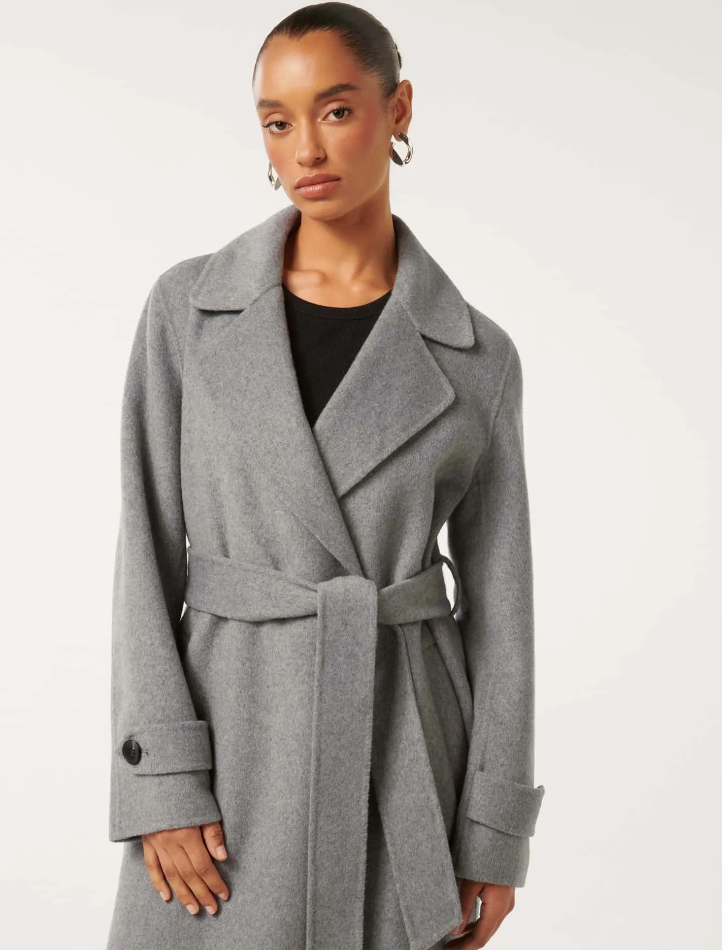 Carter Petite Felled Seam Coat