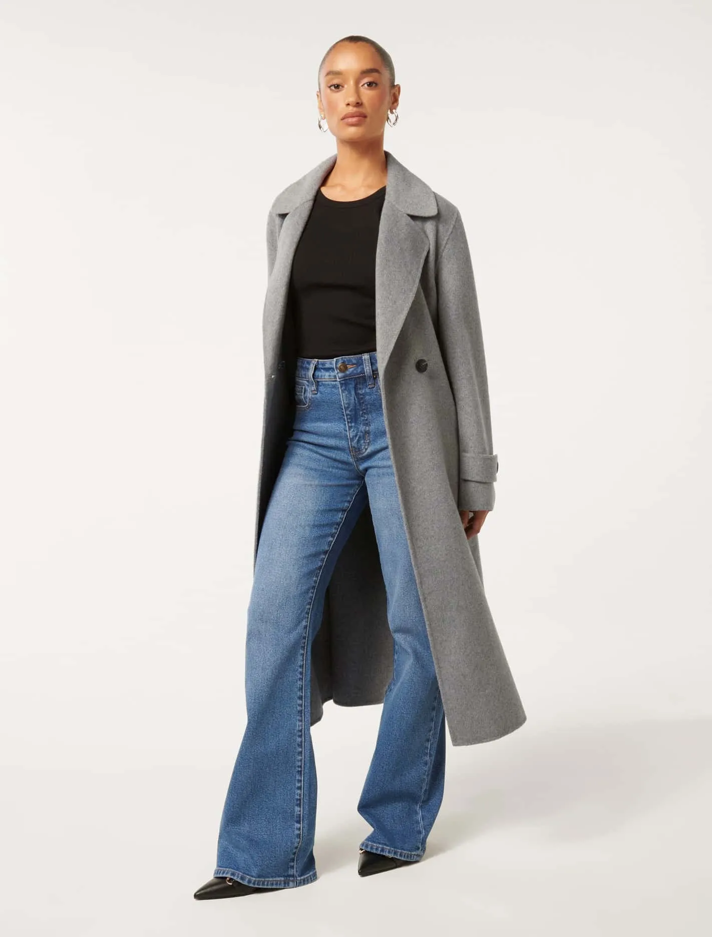 Carter Petite Felled Seam Coat