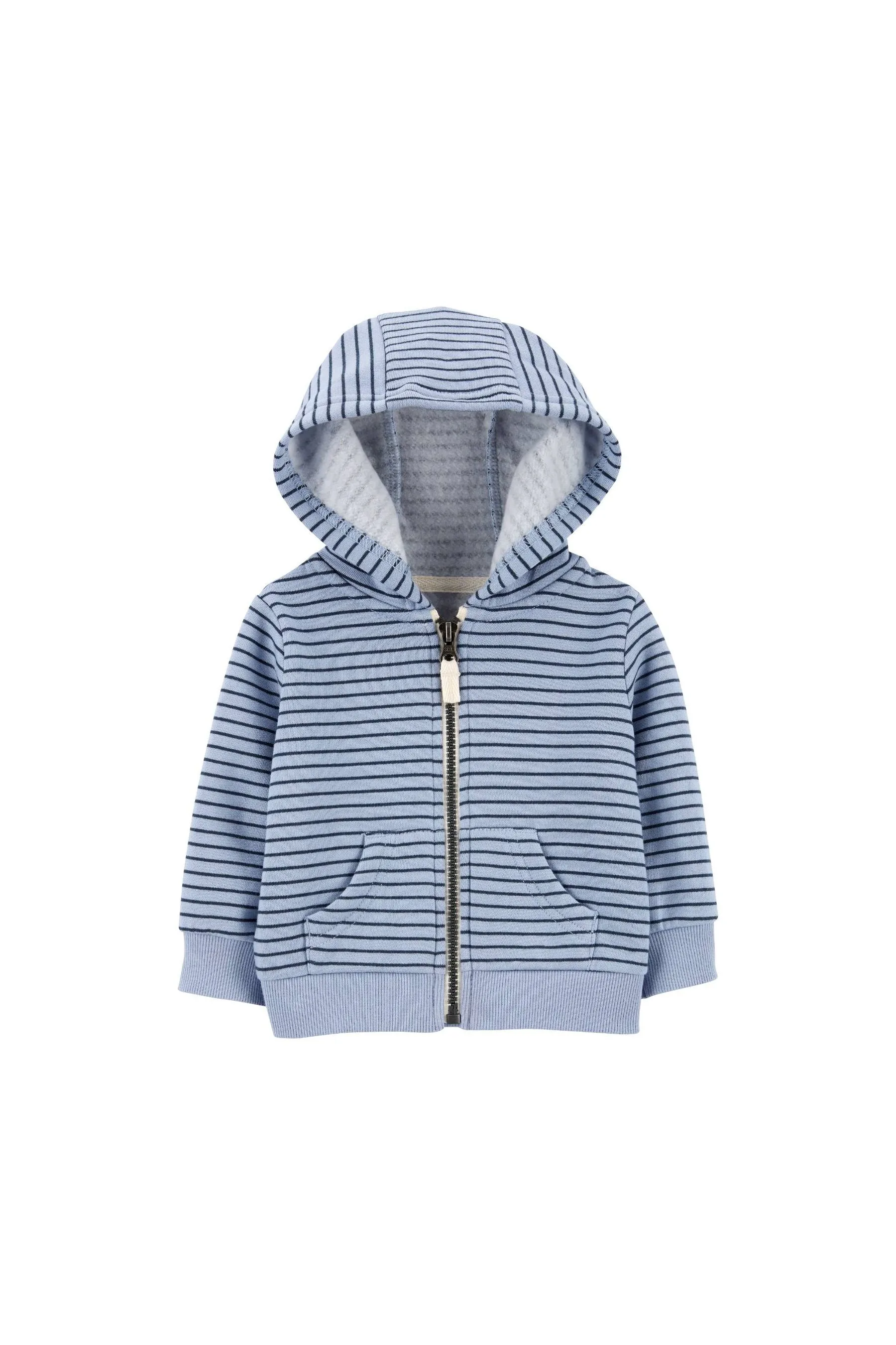 Carter's Zip-Up Fleece-Lined Hoodie Blue Boy Hoodies