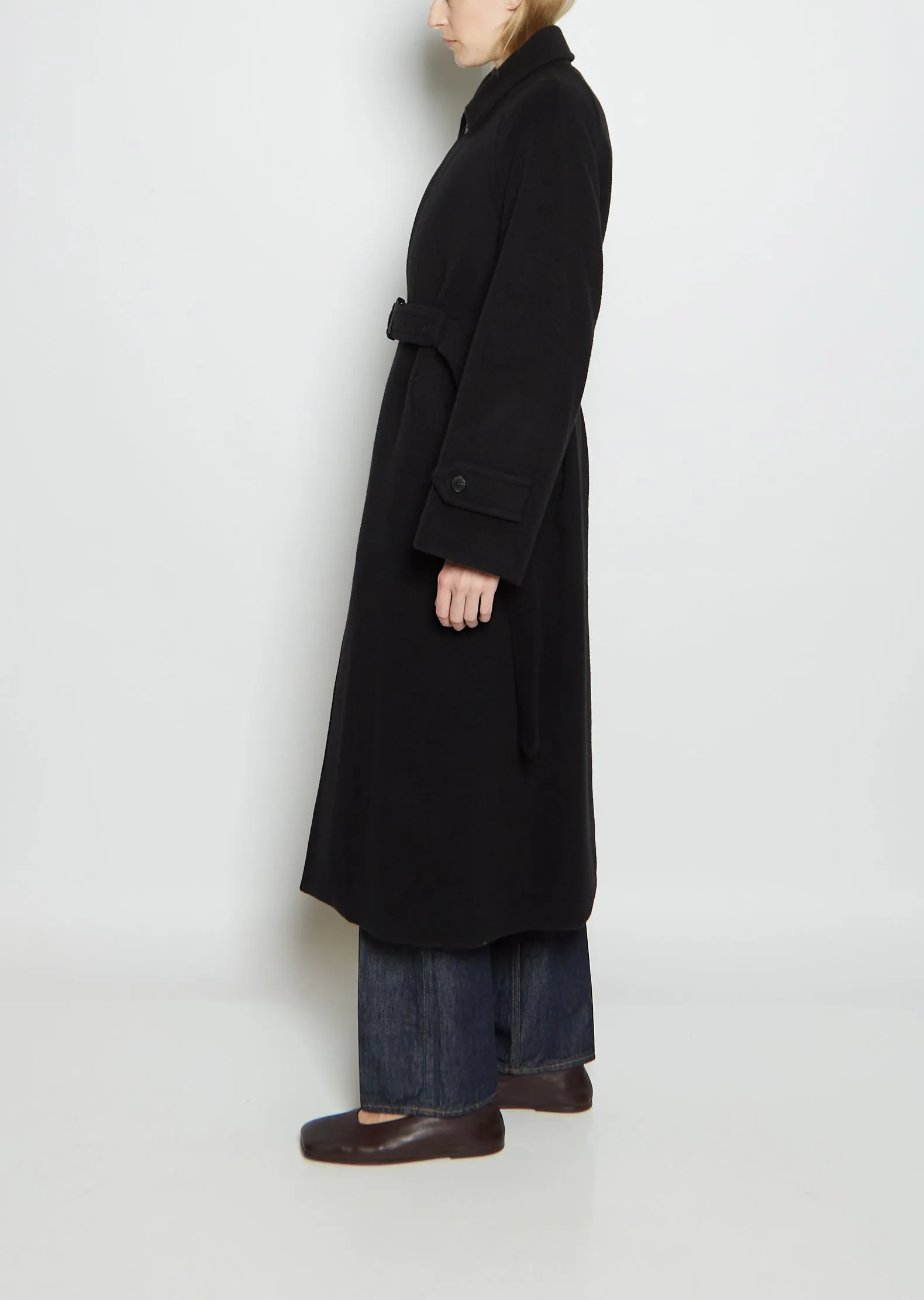 Cashmere Wool Long Coat